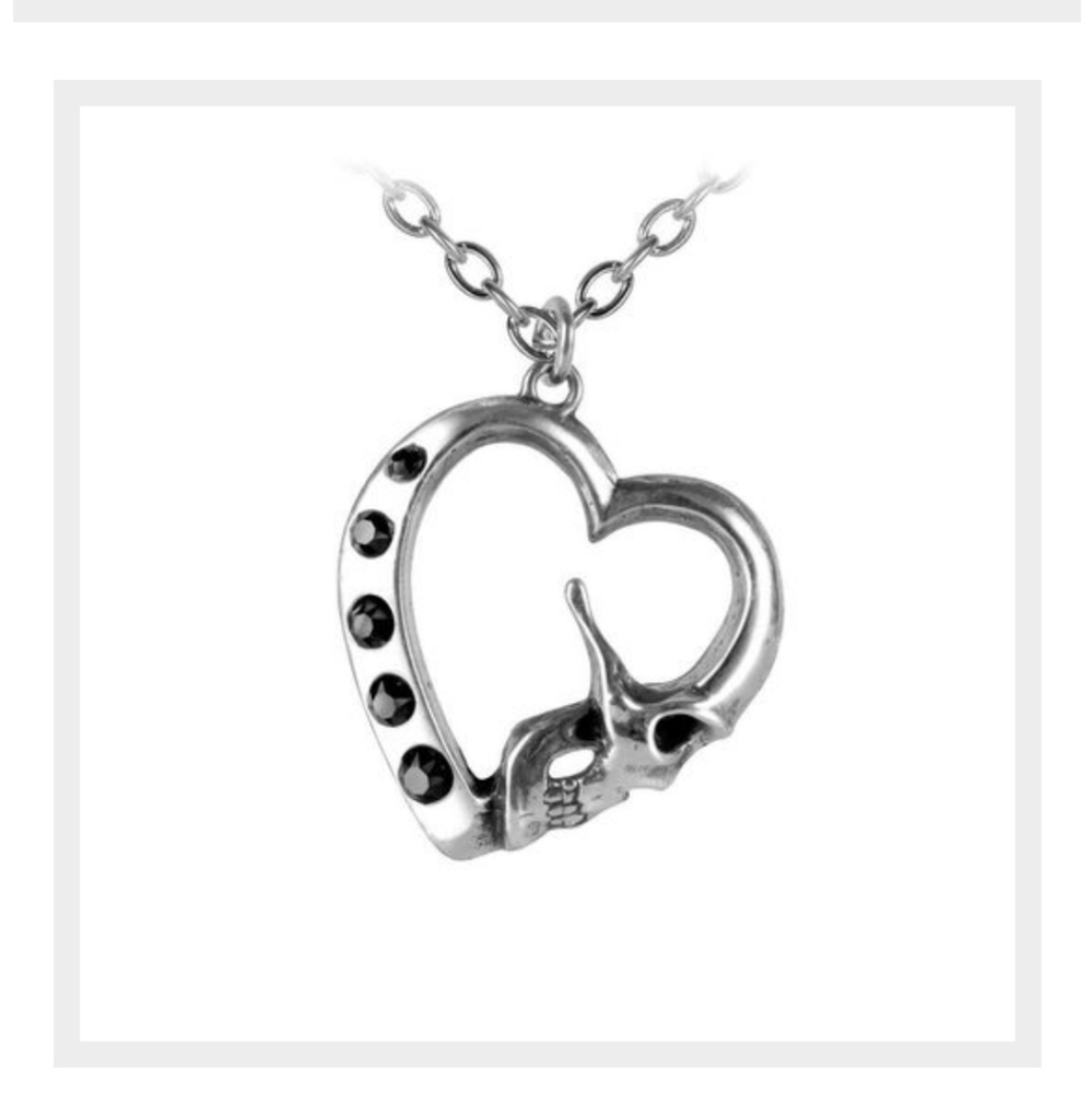 Alchemy of England La Mort De Coeur Heart Pendant